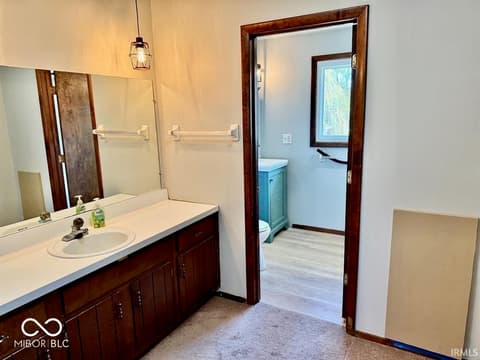 Bathroom at 8204 N Tahoe Drive, Muncie, IN