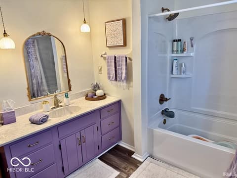 Bathroom at 8204 N Tahoe Drive, Muncie, IN
