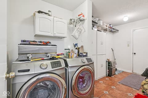 Laundry room at 4927 Flame Way, Indianapolis, IN