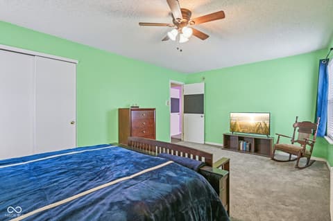 Bedroom at 4927 Flame Way, Indianapolis, IN