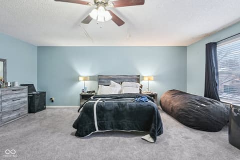 Bedroom at 4927 Flame Way, Indianapolis, IN