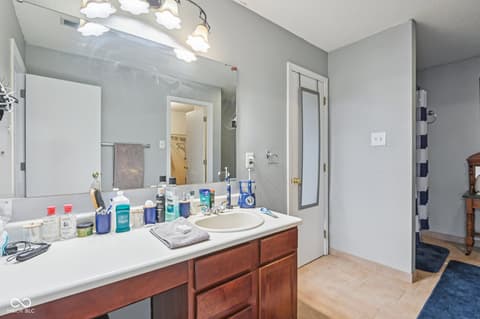 Bathroom at 4927 Flame Way, Indianapolis, IN
