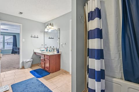 Bathroom at 4927 Flame Way, Indianapolis, IN