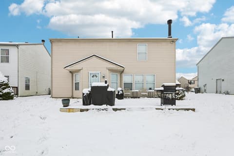 Backyard at 4927 Flame Way, Indianapolis, IN