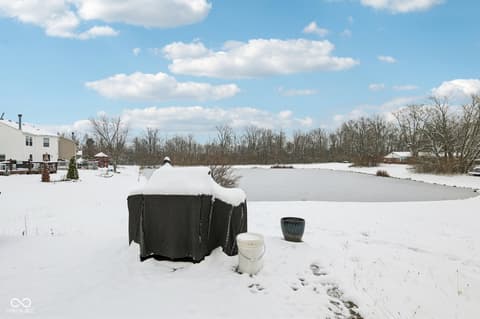 Yard at 4927 Flame Way, Indianapolis, IN