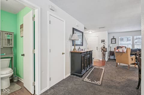 Hallway at 4927 Flame Way, Indianapolis, IN