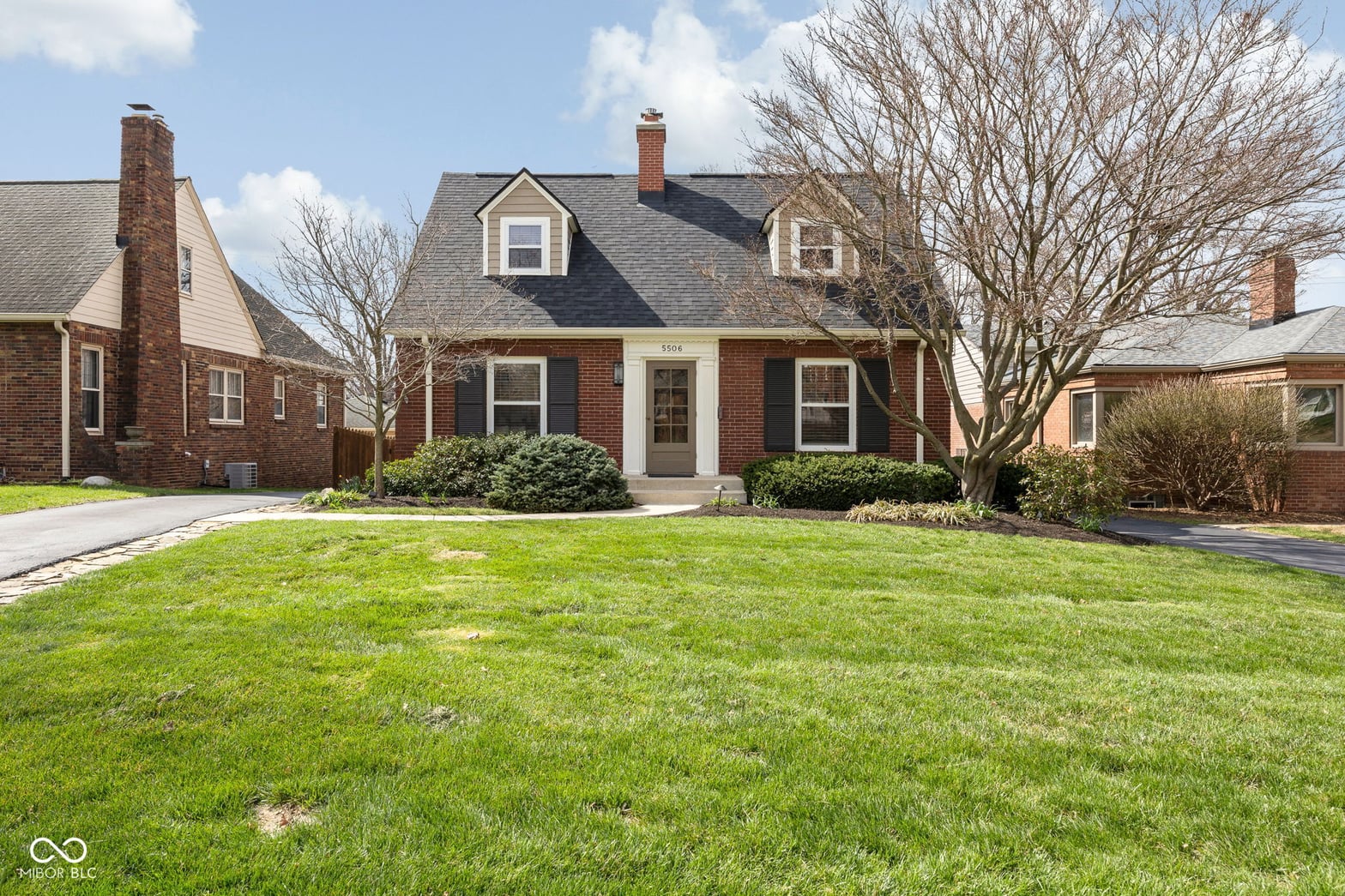 Front exterior at 5506 N Illinois Street, Indianapolis, IN