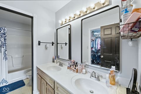 Bathroom at 1027 S Teresa Drive, Martinsville, IN