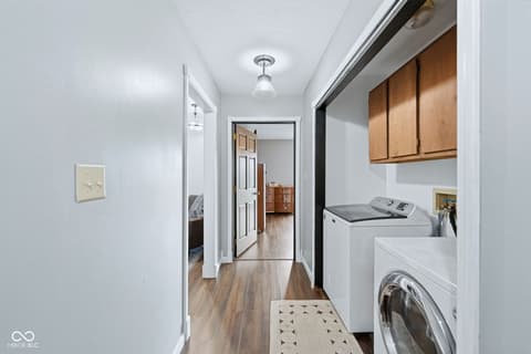Laundry room at 1027 S Teresa Drive, Martinsville, IN