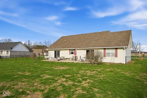 Backyard at 1027 S Teresa Drive, Martinsville, IN
