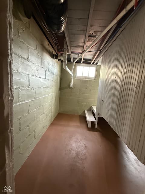 Basement at 4160 Madison Avenue, Indianapolis, IN