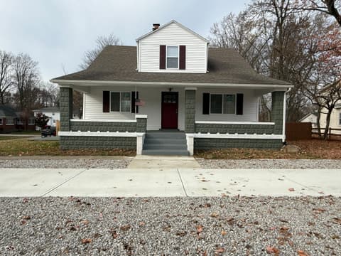 Front exterior at 4160 Madison Avenue, Indianapolis, IN