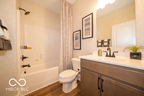 Bathroom at 6416 Enclave Boulevard, Whitestown, IN