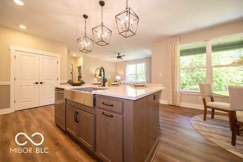 Kitchen at 6416 Enclave Boulevard, Whitestown, IN