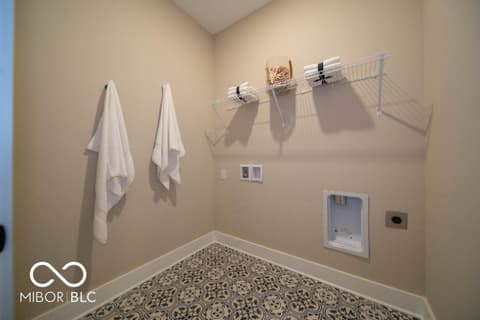 Laundry room at 6416 Enclave Boulevard, Whitestown, IN