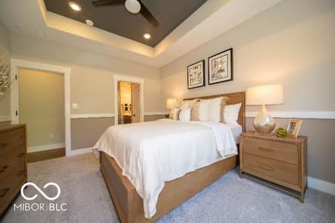 Bedroom at 6416 Enclave Boulevard, Whitestown, IN