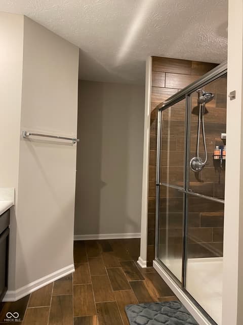 Primary bathroom at 833 Lando Creek Drive, Kokomo, IN