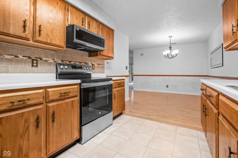 Kitchen at 7609 Farm View Circle E, Indianapolis, IN