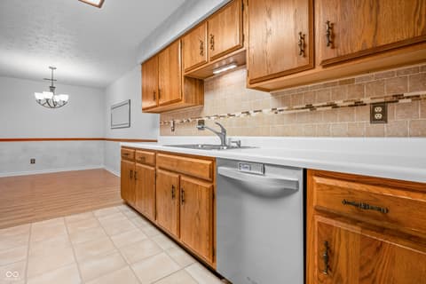 Kitchen at 7609 Farm View Circle E, Indianapolis, IN