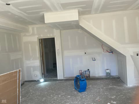 Bonus room at 1084 Tomahawk Place, Martinsville, IN