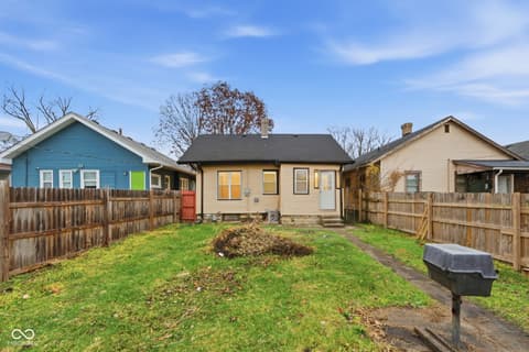 Backyard at 330 N Beville Avenue, Indianapolis, IN