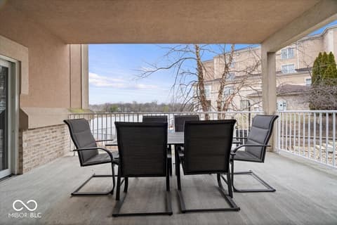 Outdoor living area at 6650 Page Boulevard, Indianapolis, IN