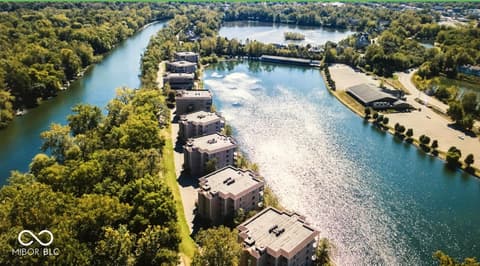 Aerial view at 6650 Page Boulevard, Indianapolis, IN