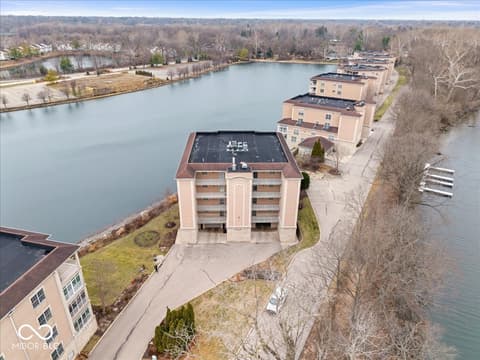 Aerial view at 6650 Page Boulevard, Indianapolis, IN