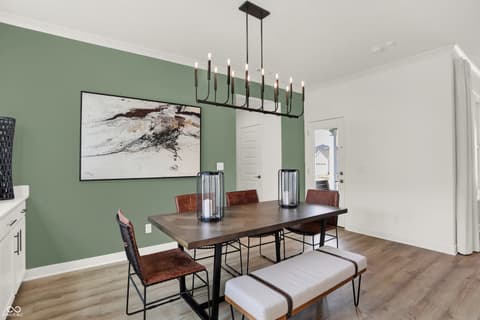 Dining room at 15488 Cardonia Road, Fishers, IN