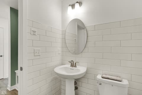Bathroom at 15488 Cardonia Road, Fishers, IN