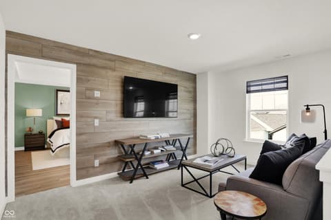 Living room at 15488 Cardonia Road, Fishers, IN