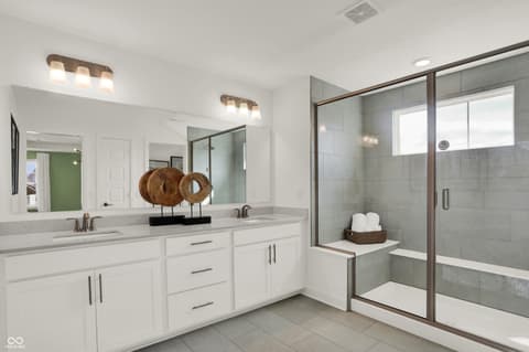 Bathroom at 15488 Cardonia Road, Fishers, IN