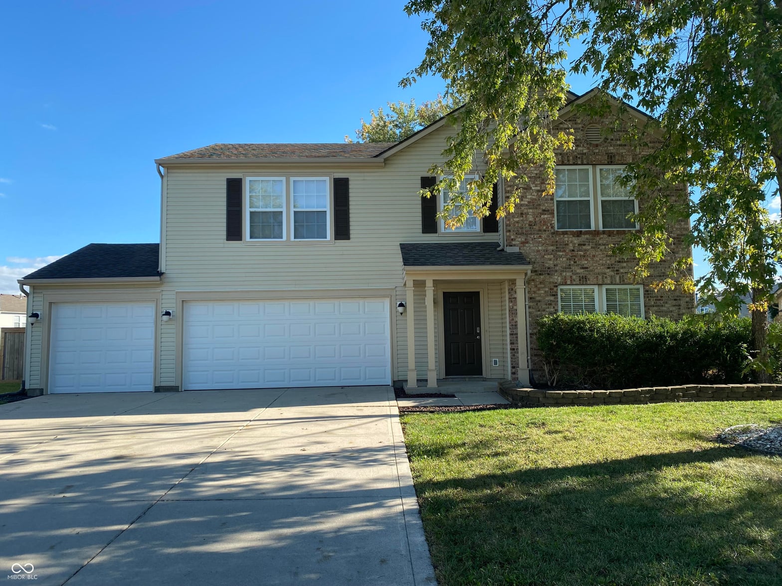 Front exterior at 10671 Pleasant View Lane, Fishers, IN