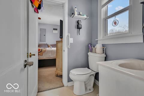 Bathroom at 9405 E Southshore Drive, Unionville, IN