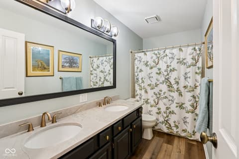 Bathroom at 11023 Eaton Court, Fishers, IN