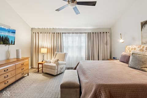 Primary bedroom at 11023 Eaton Court, Fishers, IN
