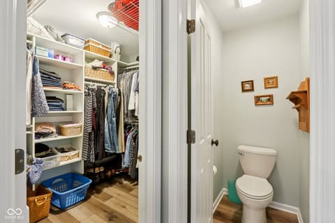 Primary bathroom at 11023 Eaton Court, Fishers, IN