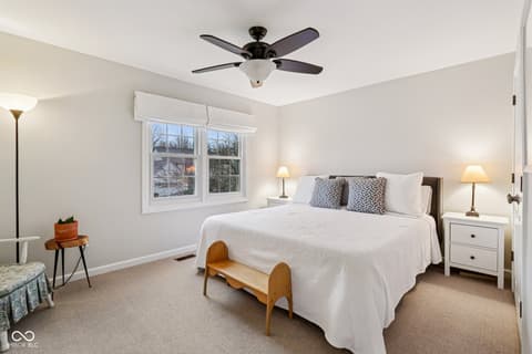 Bedroom at 11023 Eaton Court, Fishers, IN