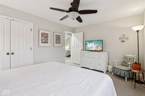 Bedroom at 11023 Eaton Court, Fishers, IN