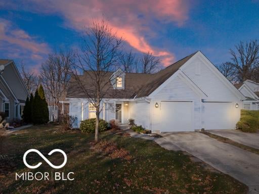 Front exterior at 8212 Crook Drive N, Indianapolis, IN