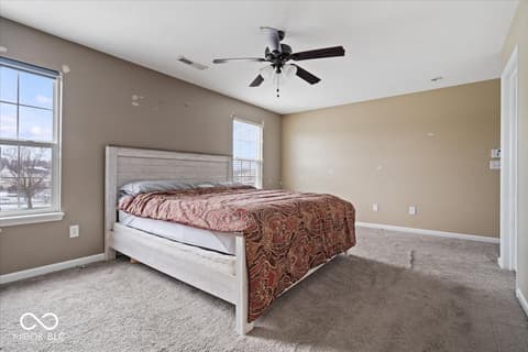 Bedroom at 10528 Hunters Crossing Boulevard, Indianapolis, IN