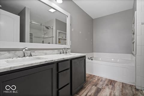 Bathroom at 10528 Hunters Crossing Boulevard, Indianapolis, IN
