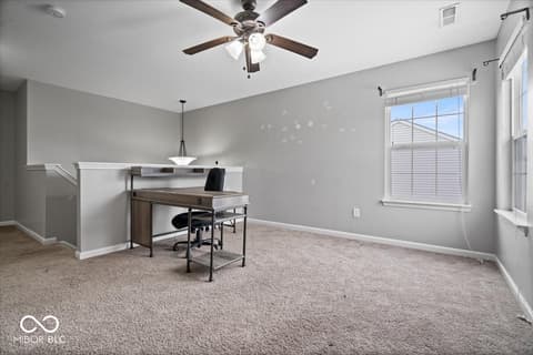 Bonus room at 10528 Hunters Crossing Boulevard, Indianapolis, IN