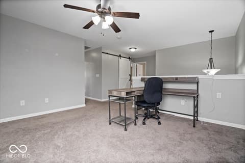 Bonus room at 10528 Hunters Crossing Boulevard, Indianapolis, IN