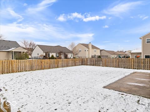 Yard at 10528 Hunters Crossing Boulevard, Indianapolis, IN