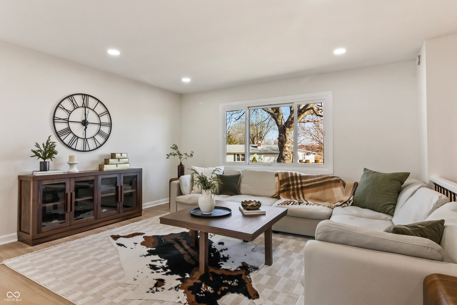 Bright, spacious living room with ample natural light.