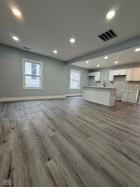 Living room at 336 S Cole Street, Indianapolis, IN