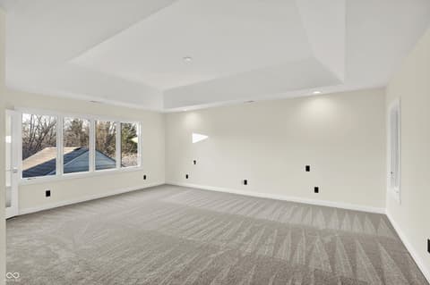 Bonus room at 434 Sheffield Court, Carmel, IN