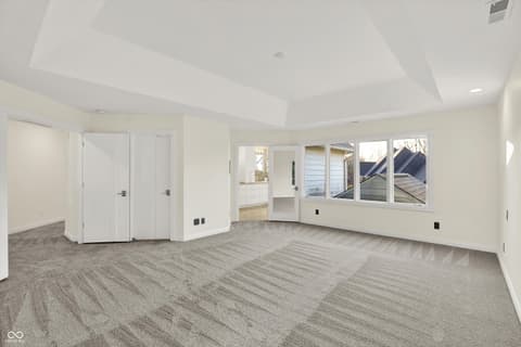 Primary bedroom at 434 Sheffield Court, Carmel, IN