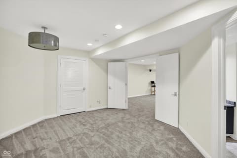 Bonus room at 434 Sheffield Court, Carmel, IN